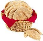 slide 1 of 1, Kontos Pocketless - Wheat Pita Bread, 14 oz