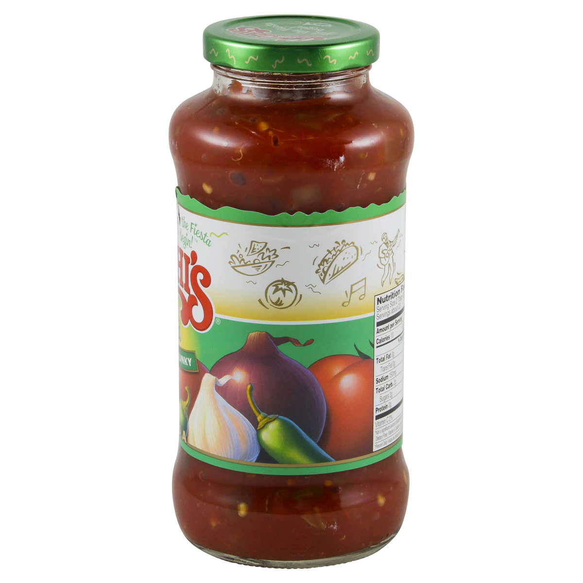 slide 4 of 4, Chi-Chi's Thick & Chunky Mild Salsa, 24 oz