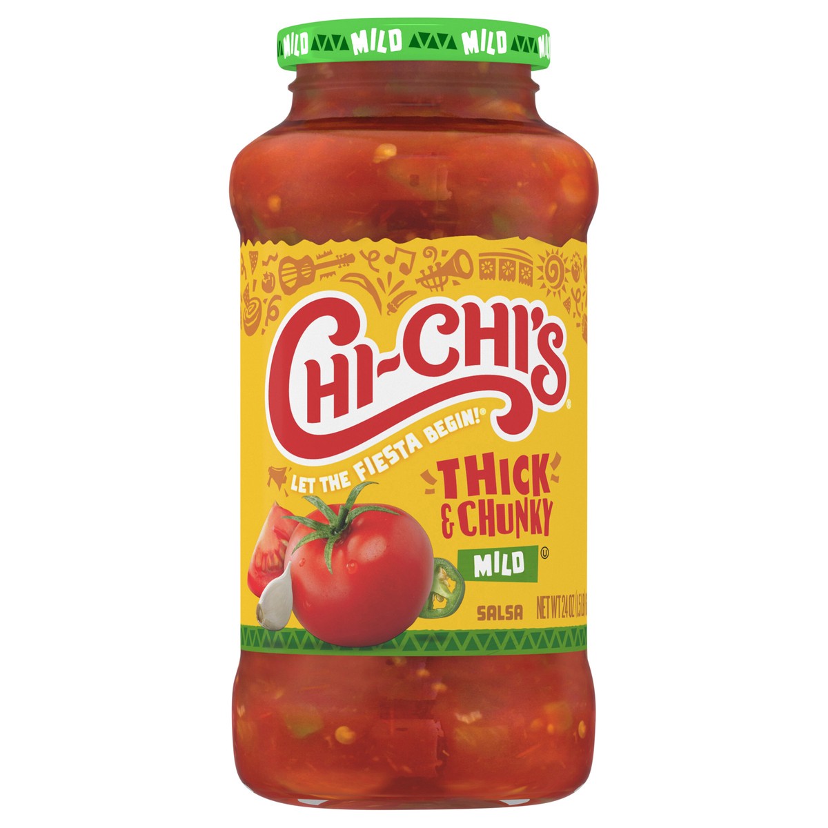 slide 1 of 9, Chi-Chi's Thick & Chunky Mild Salsa 24 oz, 24 oz