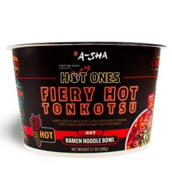 A-Sha Foods USA Hot Ones x A-Sha Ramen Hot Noodle Bowl - 3.7 oz