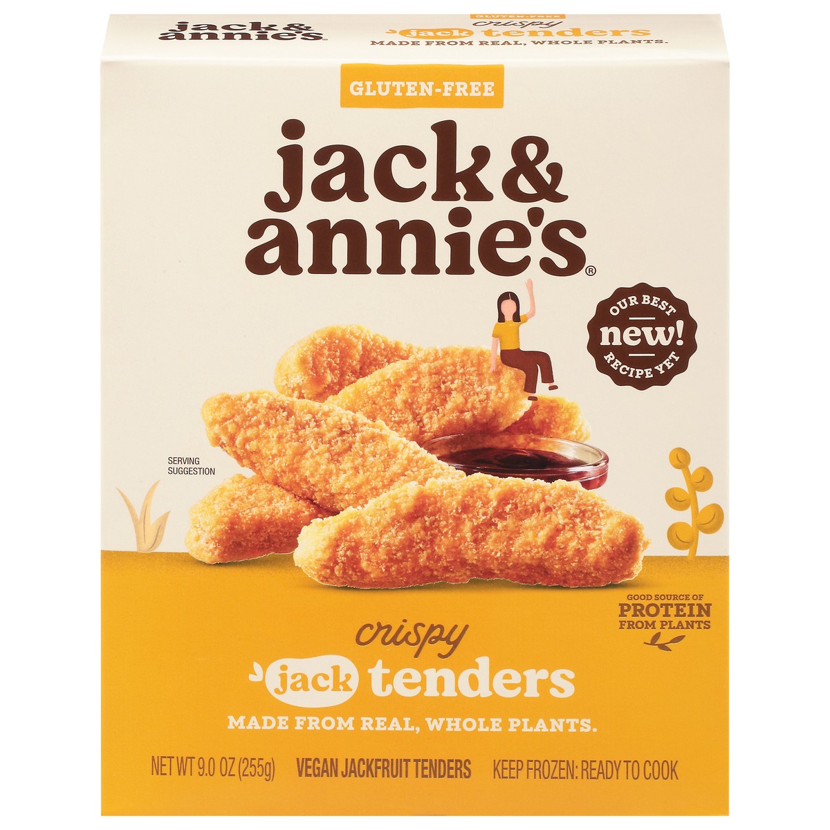 slide 1 of 12, Jack & Annie's Crispy Jack Tenders 9 oz, 9 oz