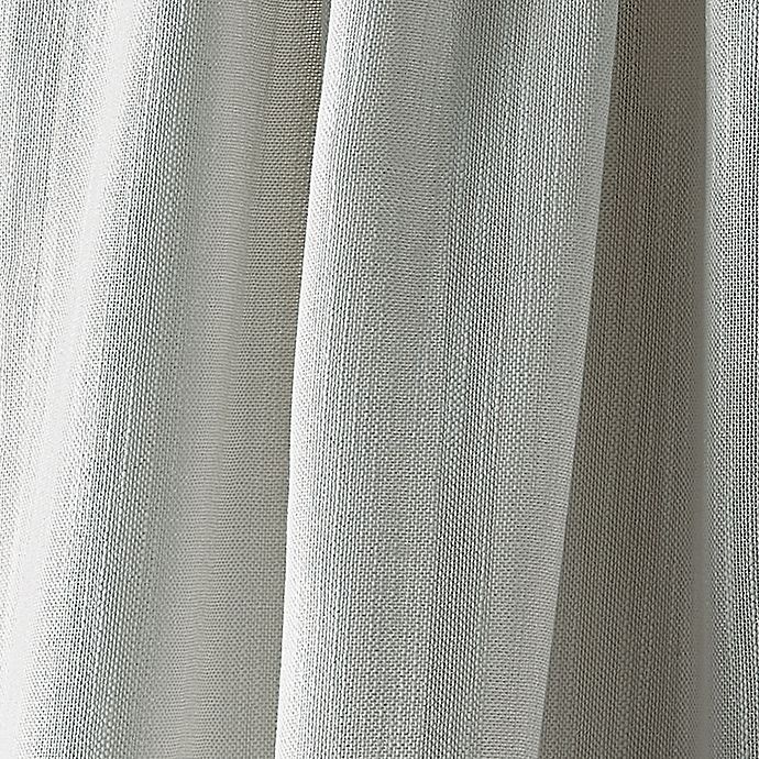 slide 4 of 5, Peri Home Dayna Solid Pinch Pleat Window Curtain Panel - Aqua, 63 in