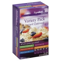 slide 1 of 1, Signature Kitchens Oatmeal Instant Variety Pack, 10 ct; 13.76 oz