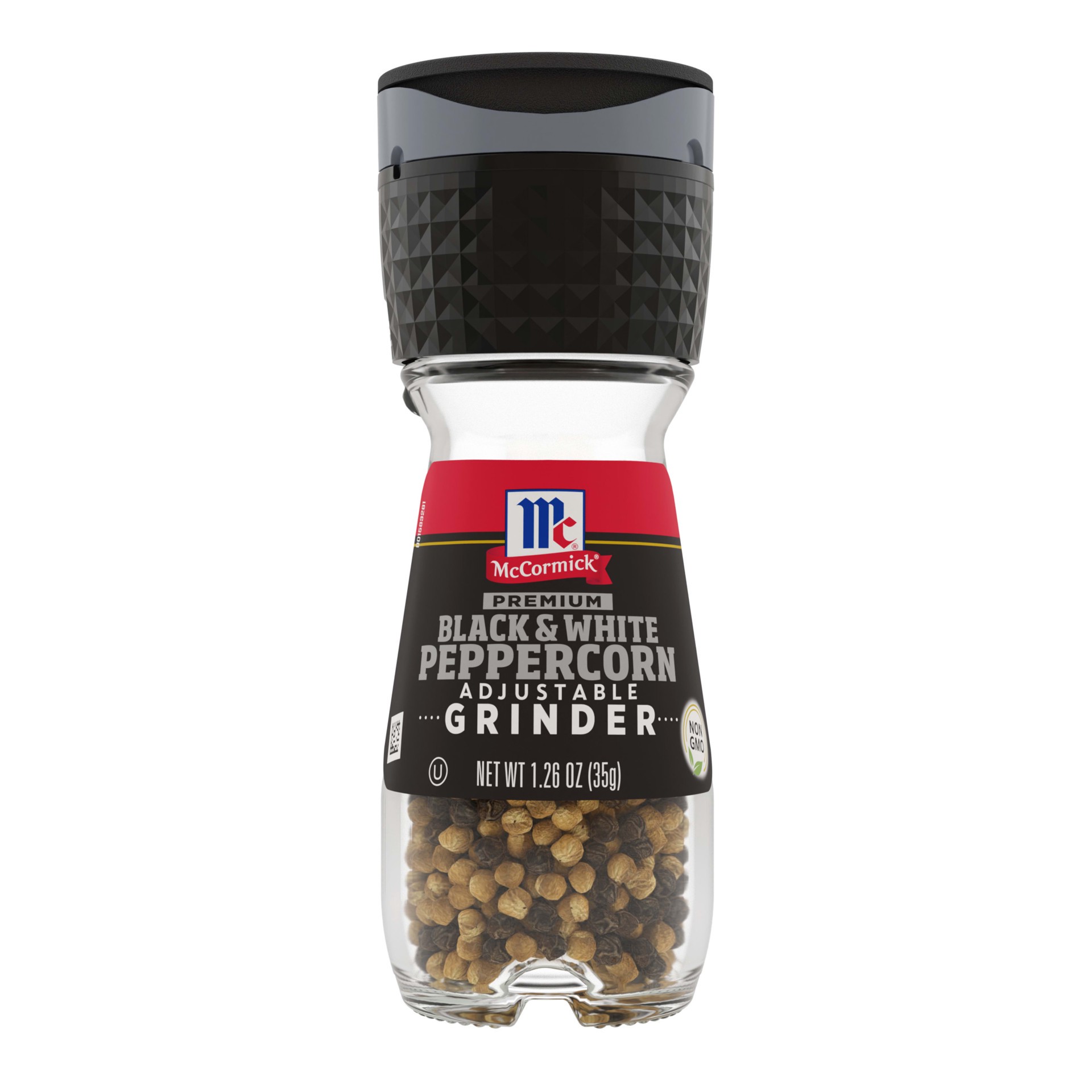 slide 1 of 6, McCormick Black & White Peppercorn Grinder, 1.26 oz