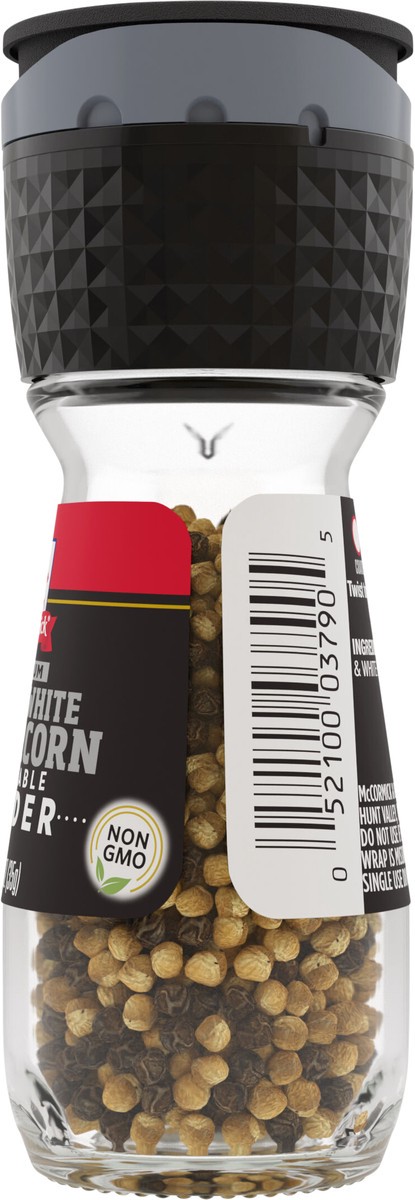 slide 6 of 6, McCormick Black & White Peppercorn Grinder, 1.26 oz