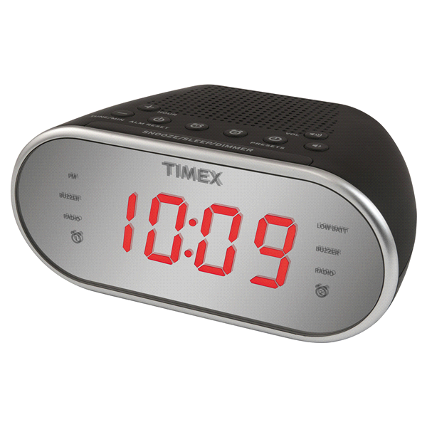 slide 1 of 3, Timex AM/FM Dual Alarm Clock Radio , 1 ct