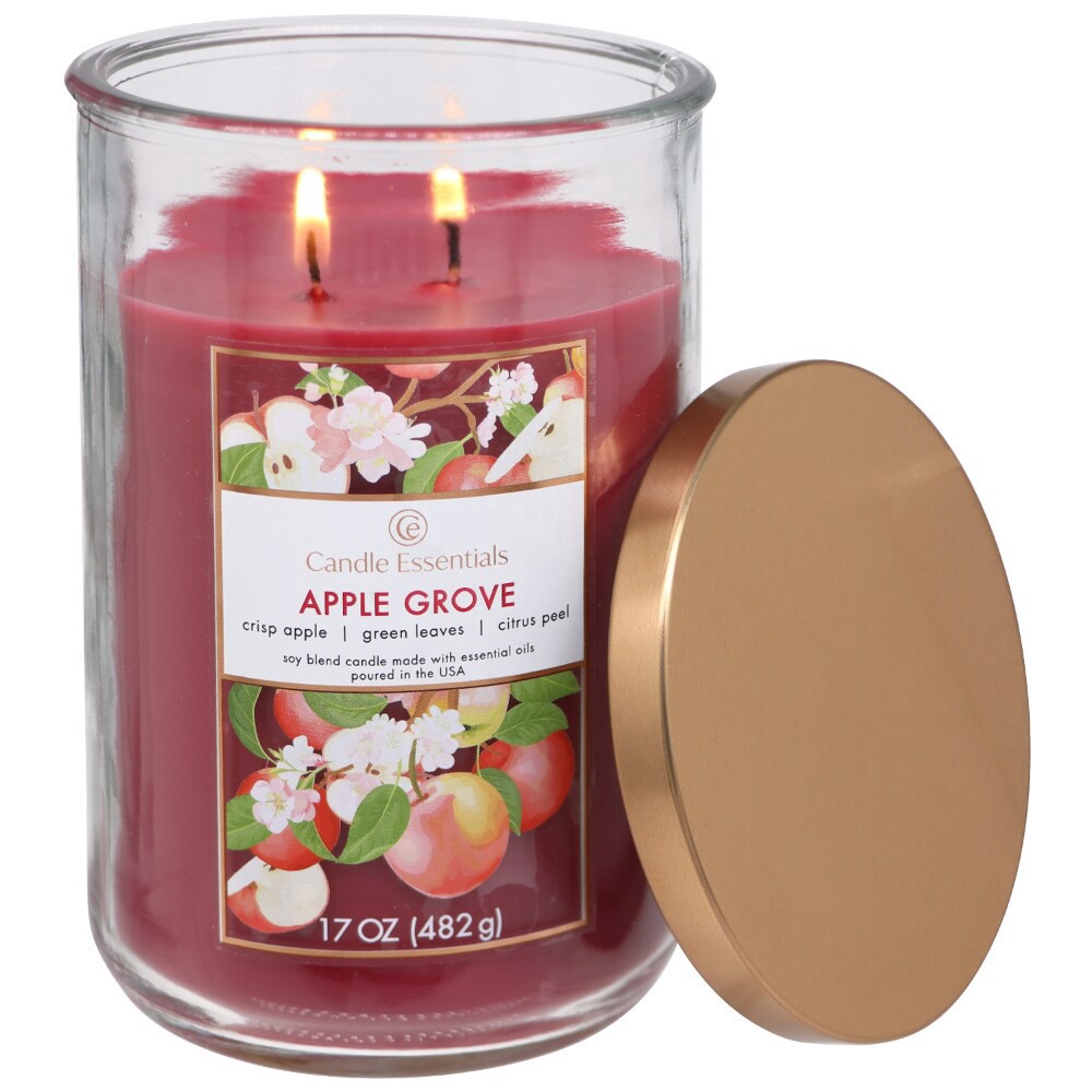 slide 2 of 2, Candle Essentials Apple Grove Candle 1 ea, 1 ct