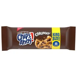 CHIPS AHOY! Chunky Chocolate Chip Cookies, King Size, 4.15 oz