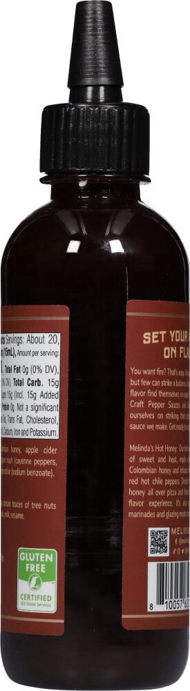 slide 3 of 4, Melinda's Hot Honey 10 fl oz, 10 fl oz