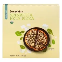 GreenWise Organic Spinach & Feta Pizza