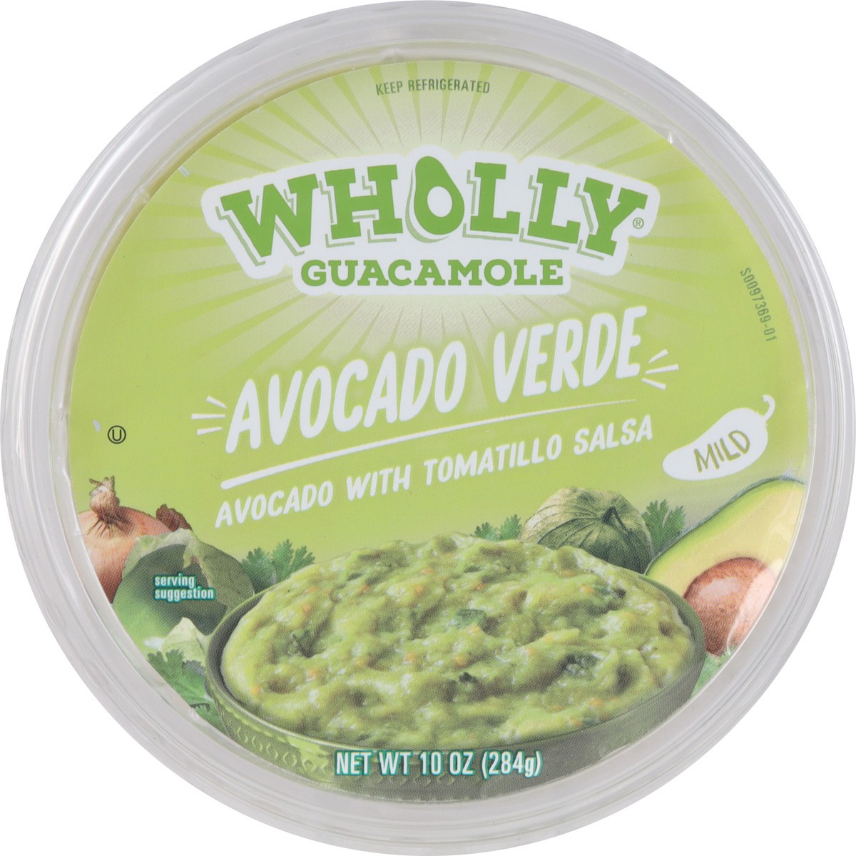 slide 8 of 14, Wholly Guacamole Avocado Verde 10 oz, 10 oz