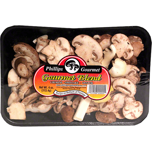 slide 2 of 2, Phillip's Gourmet Mushrooms 4 oz, 4 oz