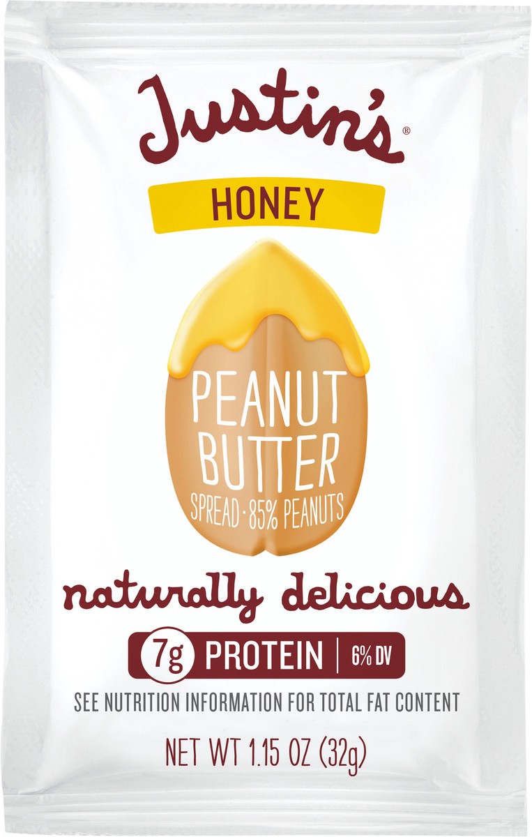 slide 7 of 11, Justin's Honey Peanut Butter - 1.15 oz, 1.15 oz