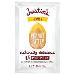 Justin's Honey Peanut Butter - 1.15 oz