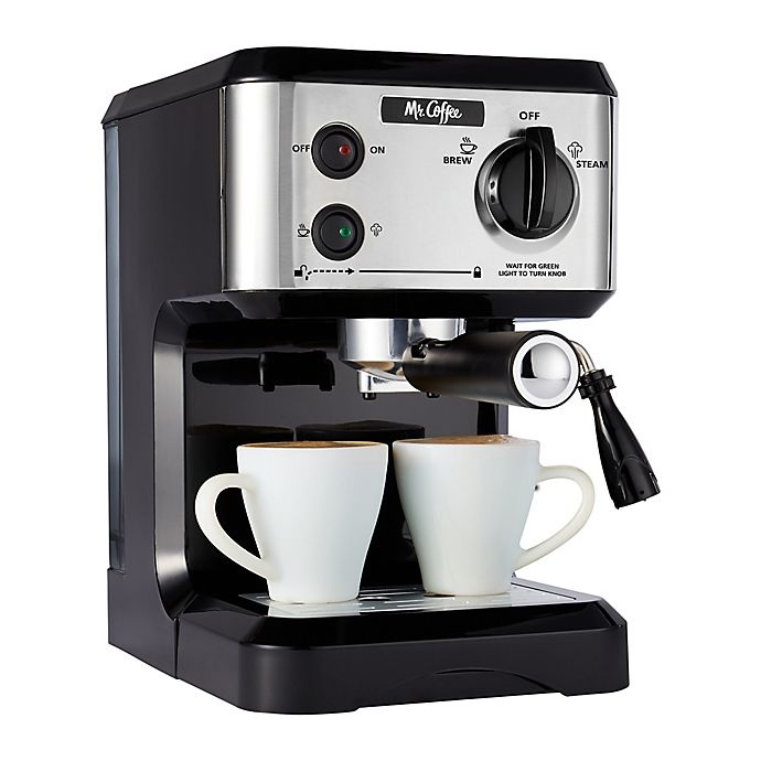 slide 1 of 3, Mr. Coffee 19-Bar Pump Espresso Machine, 1 ct