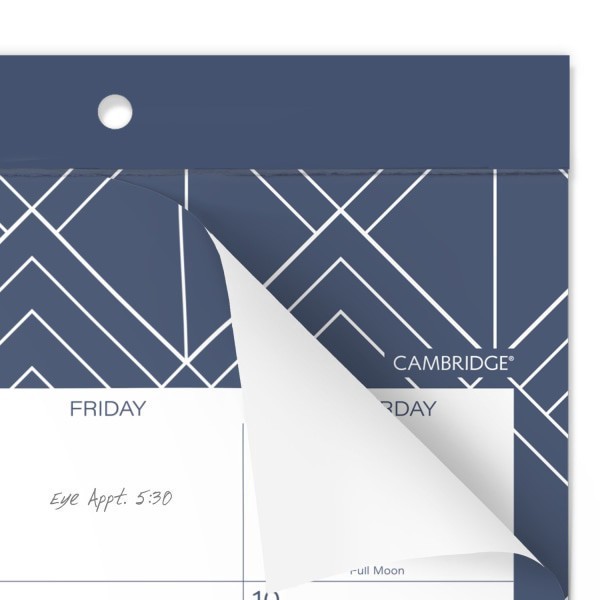 slide 5 of 8, Cambridge® Apex 2026 Monthly Desk Pad Calendar, Compact, 17 3/4"" x 11"", 1 ct