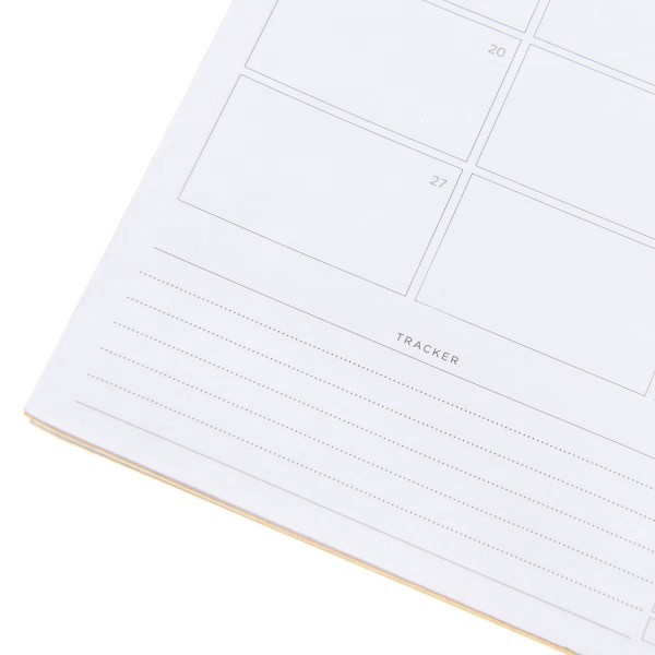 slide 3 of 5, Russell & Hazel 2025-2026 Russell & Hazel Monthly Desk Calendar, 17"" x 11"", Black, July 2025 To June 2026, 103364, 1 ct