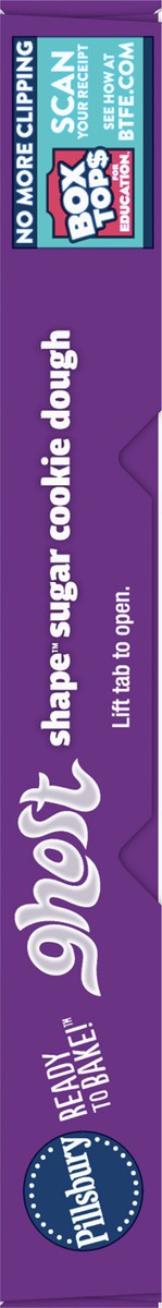 slide 2 of 9, Pillsbury Ready to Bake Ghost Shape Sugar Cookie Dough, 9.1 oz, 9.1 oz