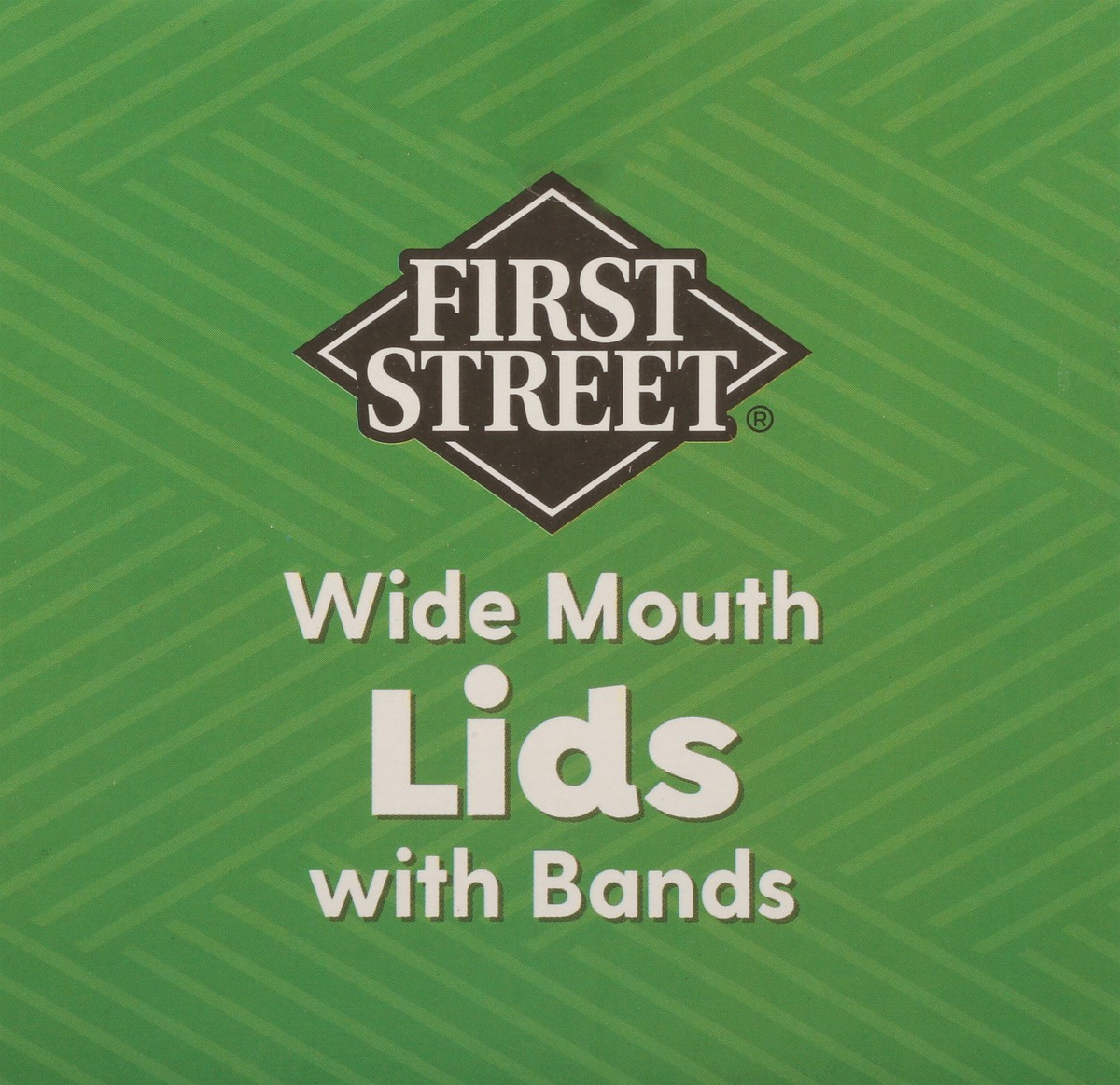 slide 8 of 14, First Street Fs Wide Jar Lids/Bands, 12 ct