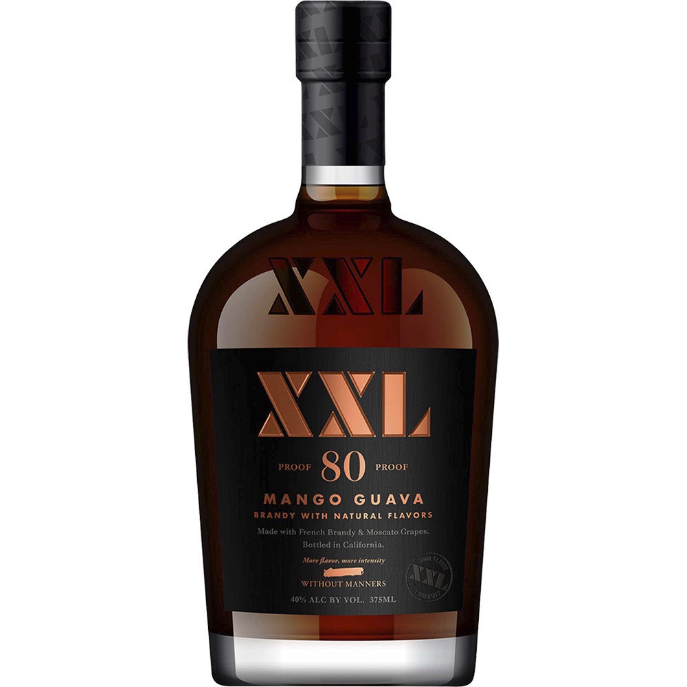 slide 1 of 1, Xxl Mango Guava Brandy, 375 ml