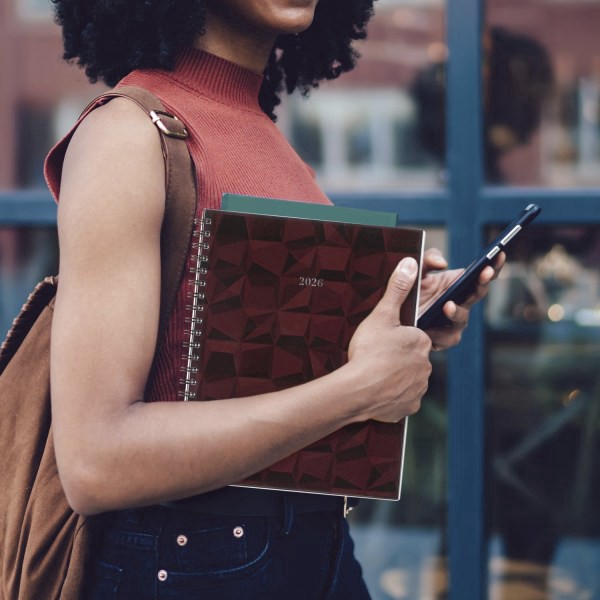 slide 5 of 10, Cambridge® Facet 2026 Customizable Weekly Monthly Planner, Large, 8 1/2"" x 11"", 1 ct