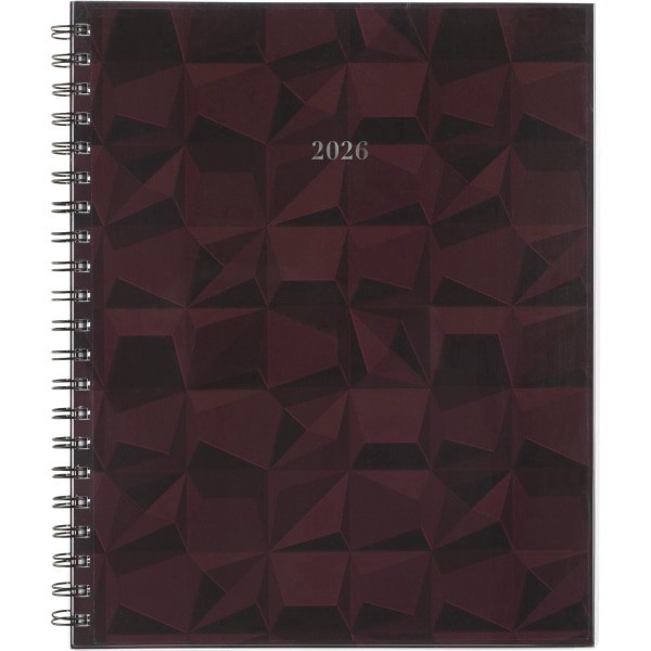 slide 3 of 10, Cambridge® Facet 2026 Customizable Weekly Monthly Planner, Large, 8 1/2"" x 11"", 1 ct