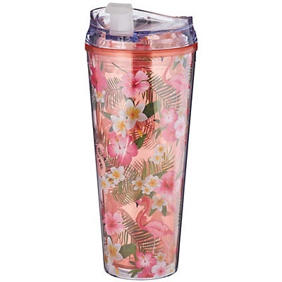 slide 1 of 1, Haven & Key Double Wall Tropical Tumbler, 22 oz