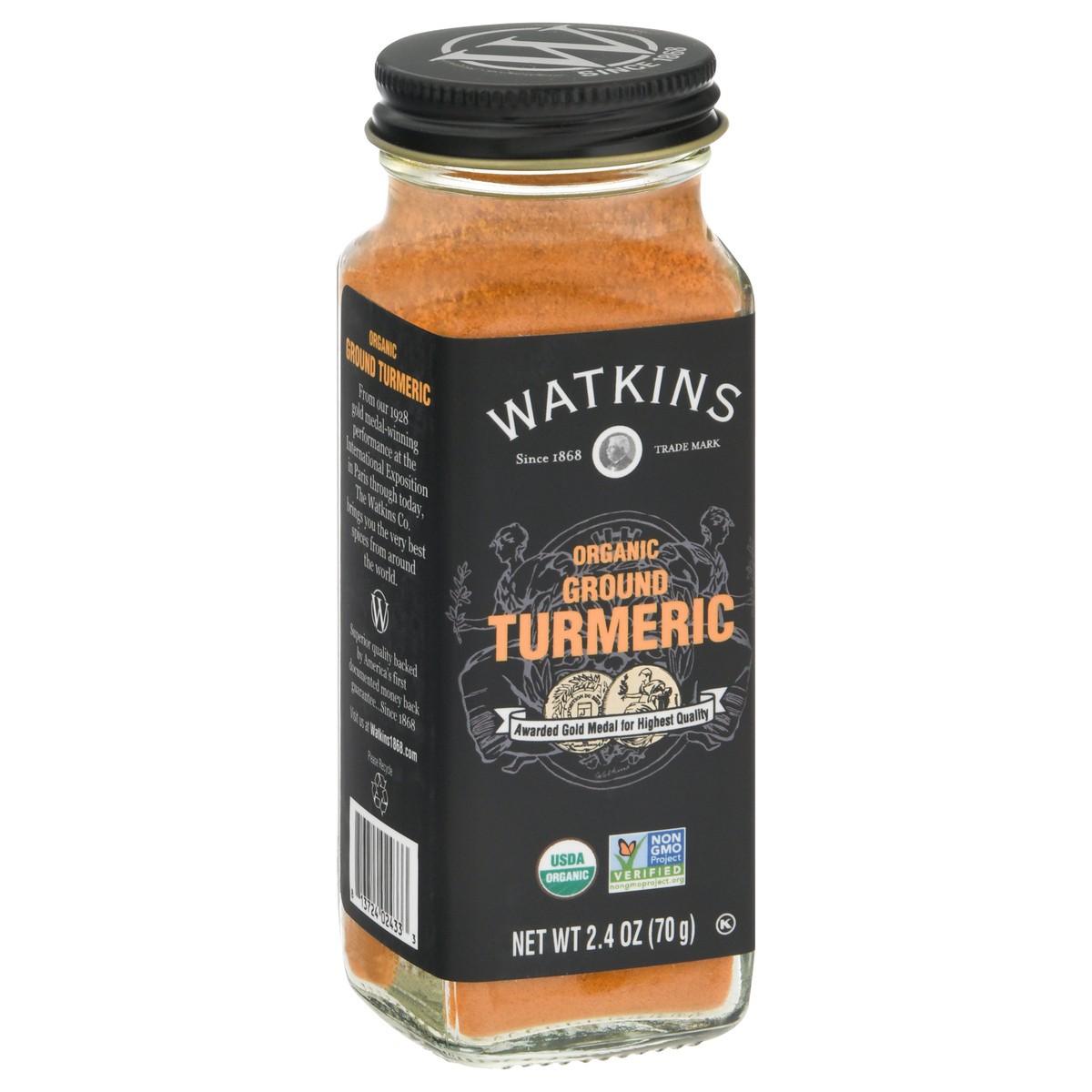 slide 2 of 12, Watkins Organic Ground Turmeric 2.4 oz, 2.4 oz