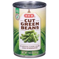 H-E-B Cut Green Beans