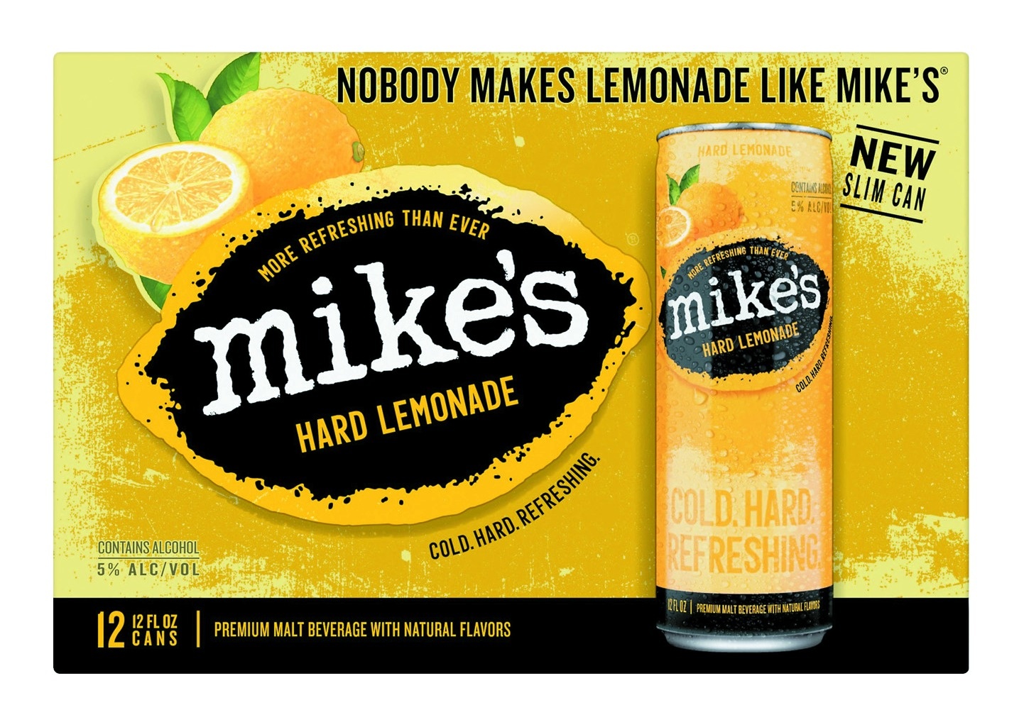 slide 1 of 1, Mike's Hard Lemonade, 12 ct; 12 fl oz