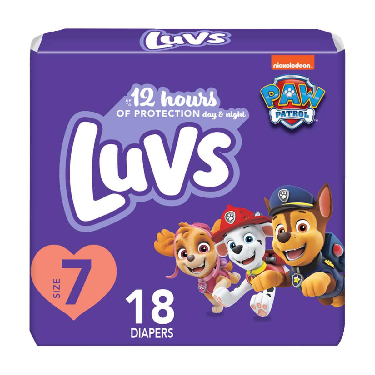 slide 1 of 29, Luvs Diapers Size 7,18 Count, 18 ct