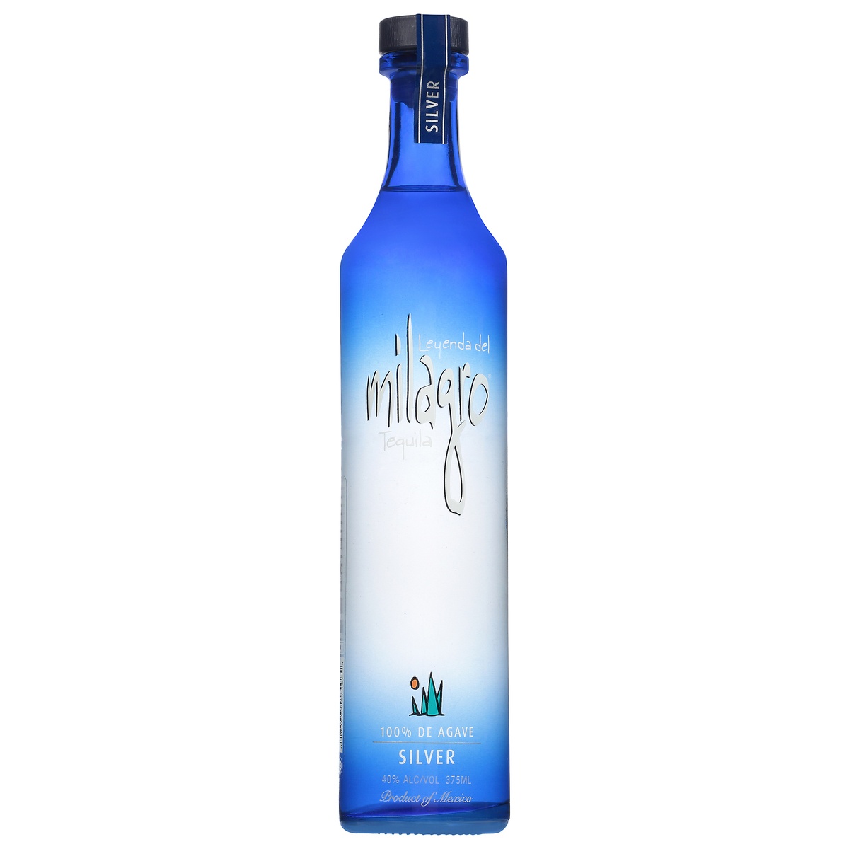 slide 1 of 1, Milagro Silver Tequila, 375 ml