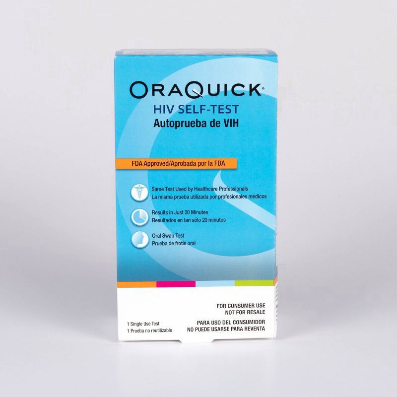 slide 9 of 11, OraQuick HIV Self Test 1 Each, 1 ct