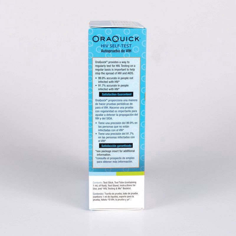 slide 3 of 11, OraQuick HIV Self Test 1 Each, 1 ct