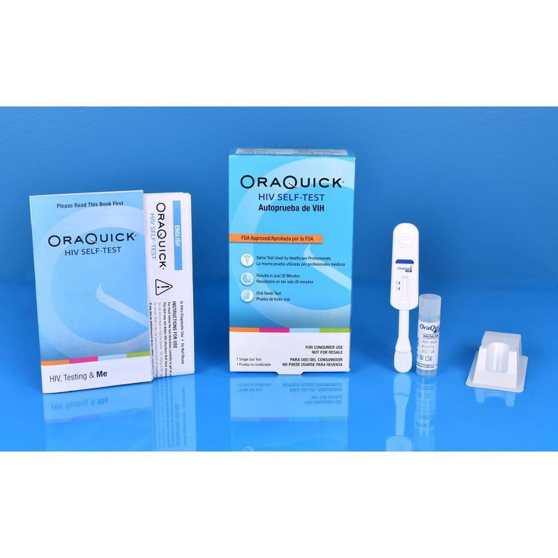 slide 2 of 11, OraQuick HIV Self Test 1 Each, 1 ct