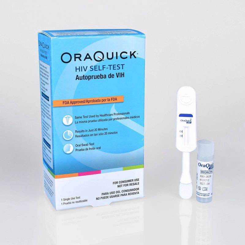 slide 6 of 11, OraQuick HIV Self Test 1 Each, 1 ct