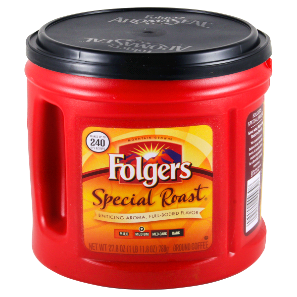 slide 1 of 1, Folgers Coffee 27.8 oz, 27.8 oz