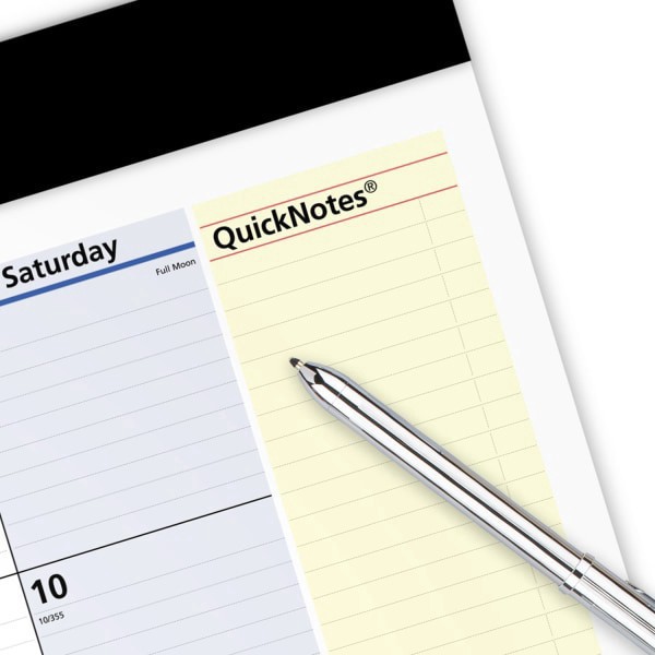 slide 4 of 9, AT-A-GLANCE® QuickNotes® 2026 Monthly Desk Pad Calendar, Standard, 21 3/4"" x 17"", 1 ct