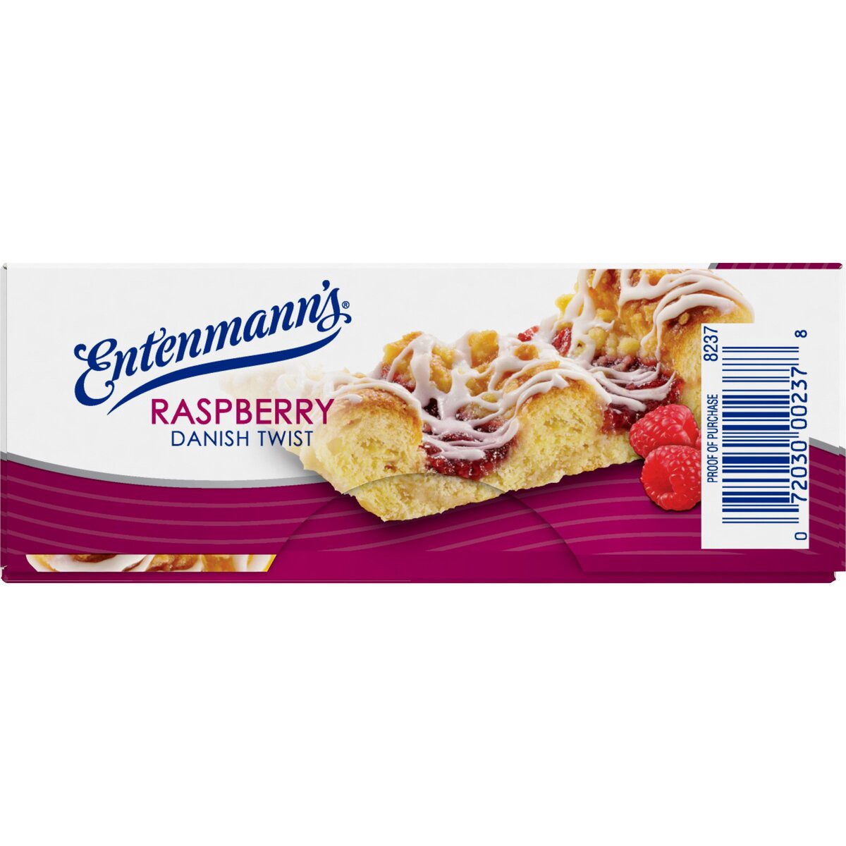 slide 3 of 6, Entenmann's Raspberry Danish Twist, 15 oz, Danishes, Tray, 14 oz