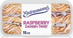 Entenmann's Shelf-Stable Raspberry Danish Twist, 15 oz
