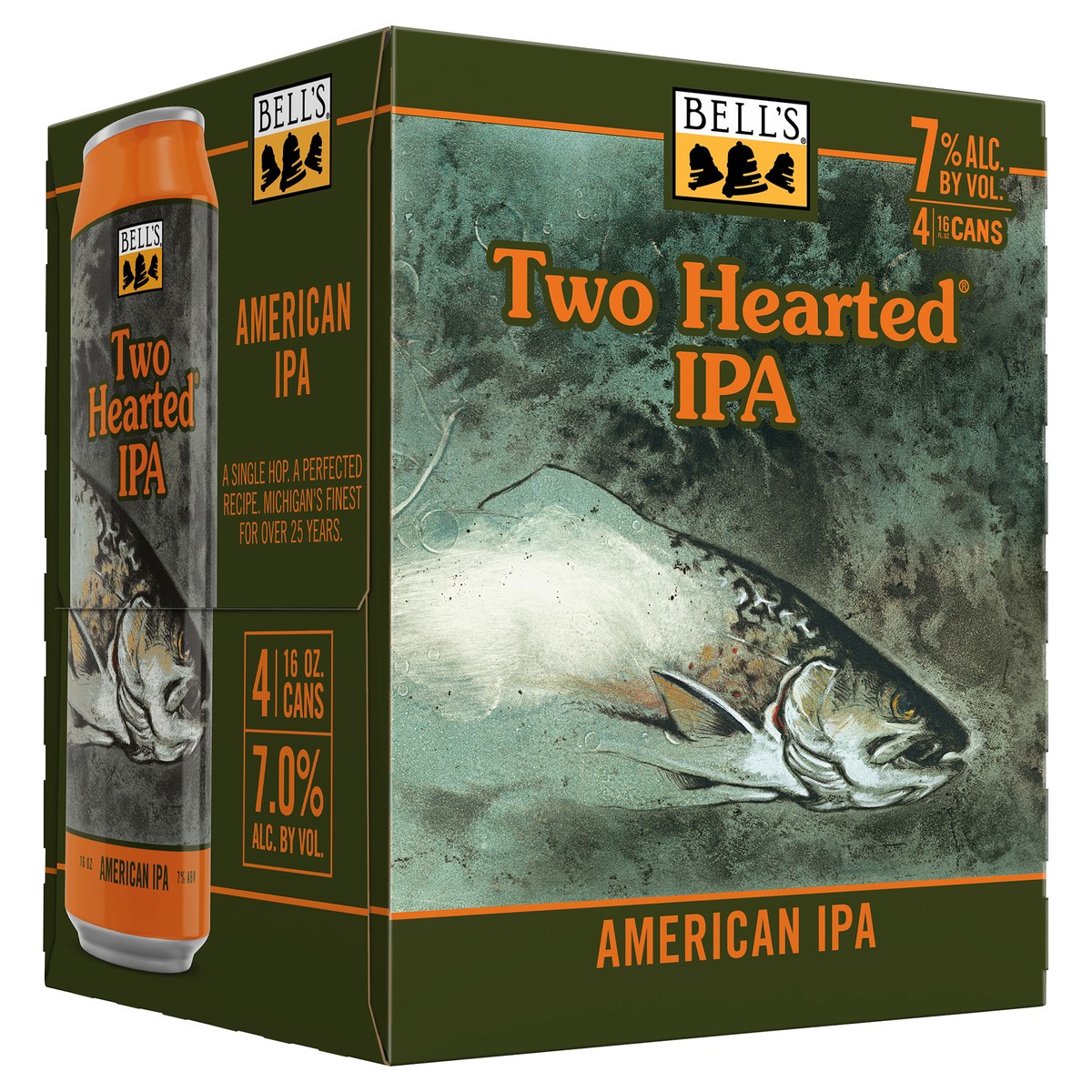 slide 6 of 8, Bell's American IPA Two Hearted Beer 4 - 16 fl oz Cans, 4 ct; 16 oz