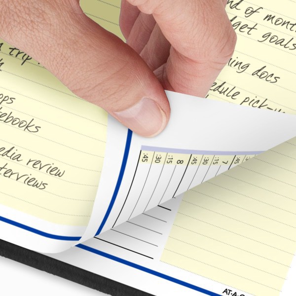 slide 8 of 10, AT-A-GLANCE® QuickNotes® 2026 Weekly Monthly Appointment Book Planner, Black, Large, 8 1/4"" x 11"", 1 ct