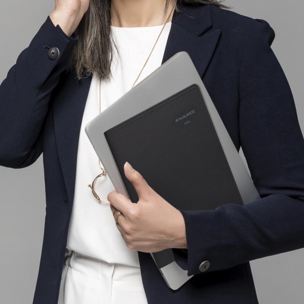 slide 9 of 10, AT-A-GLANCE® QuickNotes® 2026 Weekly Monthly Appointment Book Planner, Black, Large, 8 1/4"" x 11"", 1 ct