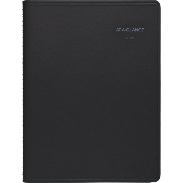 slide 4 of 10, AT-A-GLANCE® QuickNotes® 2026 Weekly Monthly Appointment Book Planner, Black, Large, 8 1/4"" x 11"", 1 ct