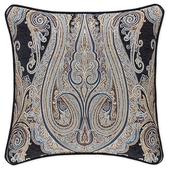 slide 1 of 1, J. Queen New York Luciana Square Throw Pillow - Indigo, 20 in