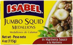 Isabel Jumbo Squid Medallions in Marinera Sauce