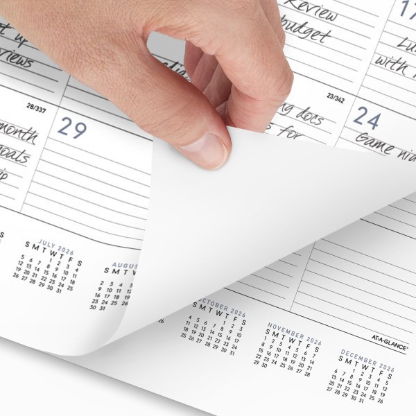 slide 2 of 7, AT-A-GLANCE® Contemporary 2026 Monthly Wall Calendar, Medium, 15"" x 12"", 1 ct