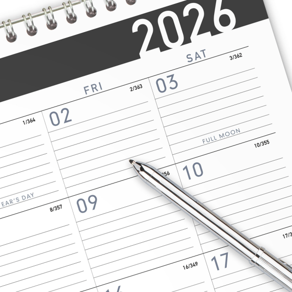 slide 7 of 7, AT-A-GLANCE® Contemporary 2026 Monthly Wall Calendar, Medium, 15"" x 12"", 1 ct