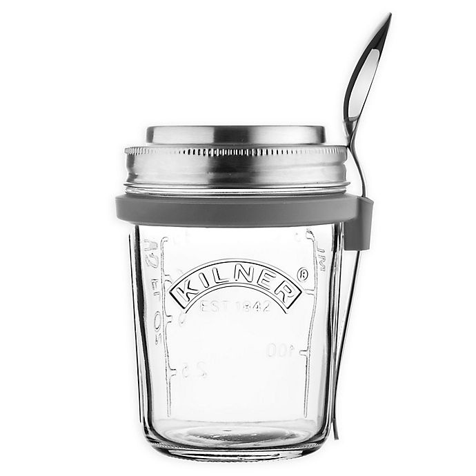 slide 1 of 1, Kilner Glass Breakfast Jar Set, 11.8 oz