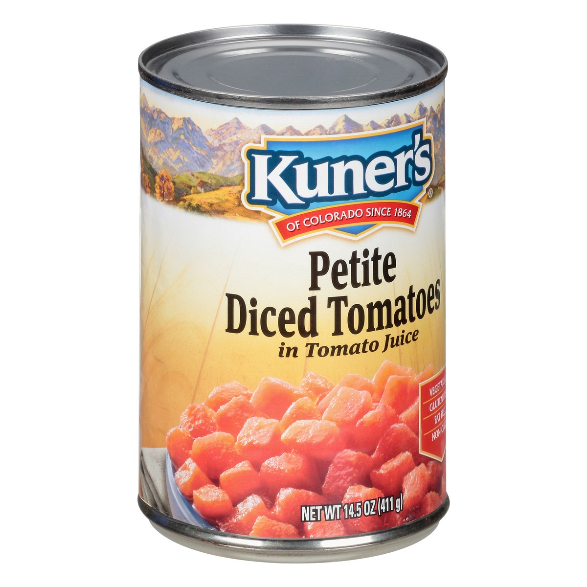 slide 2 of 10, Kuner's Tomatoes Diced Petite, 